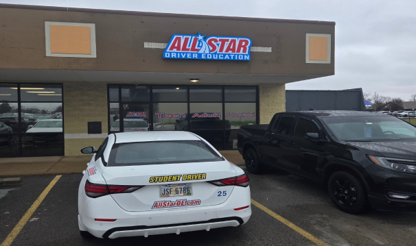 all star training fleet in front of education center